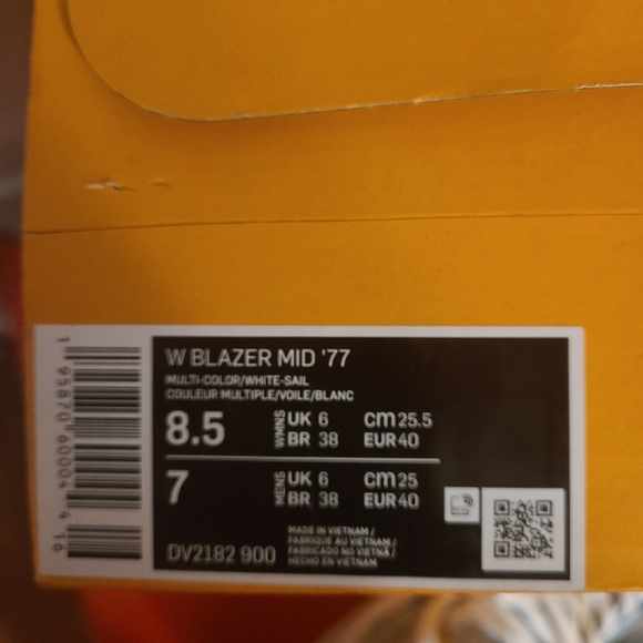 Wmns Blazer Mid '77 'Washed Denim' - Picture 7 of 7